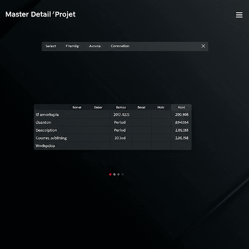 Master Detail